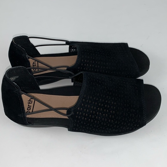 earth black sandals - Picture 8 of 8